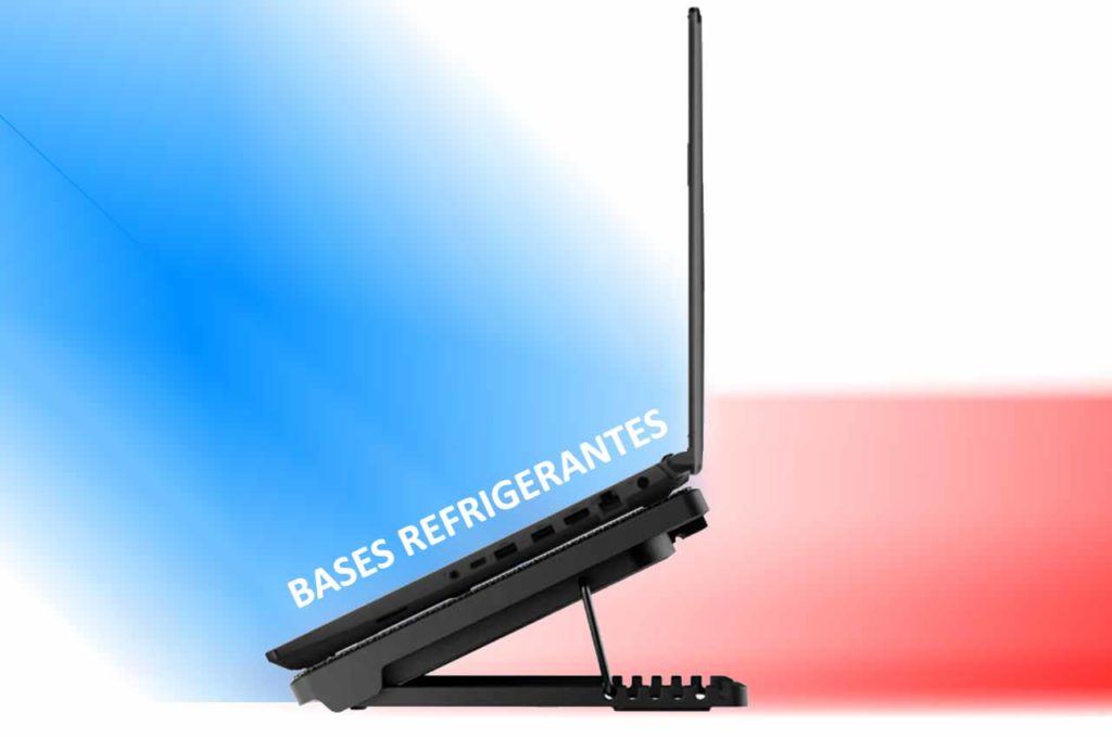 Bases refrigerantes para mejorar las temperaturas del portátil